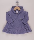 Vestido em plush lilás